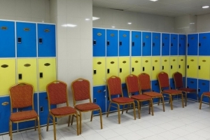 注册平台-收拾干净！记者：北京赛后更衣室人走场净 场上场下都是干干净净