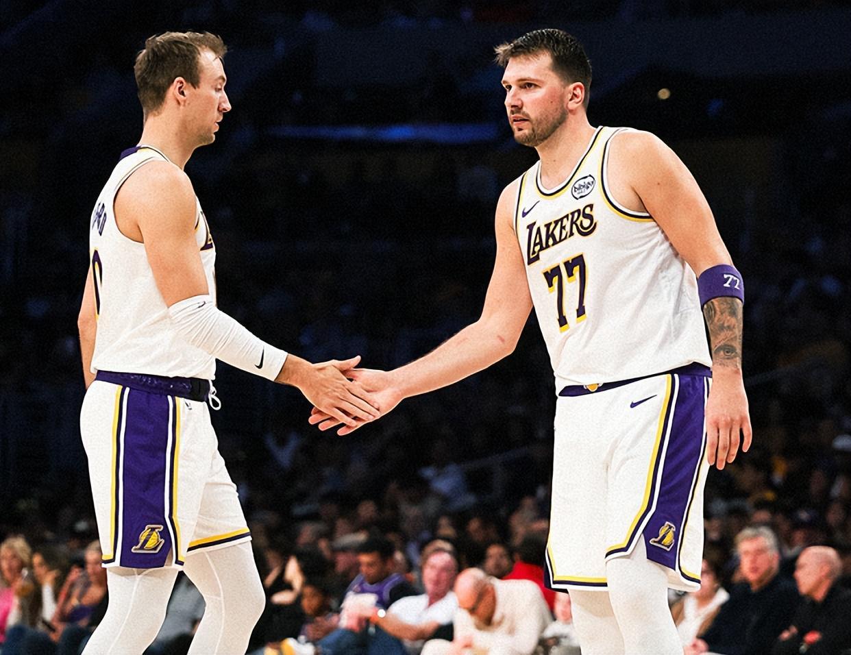 足球投注-11分+14分+16分！联盟第1！加盟湖人不辱使命，东契奇冲冠需要你