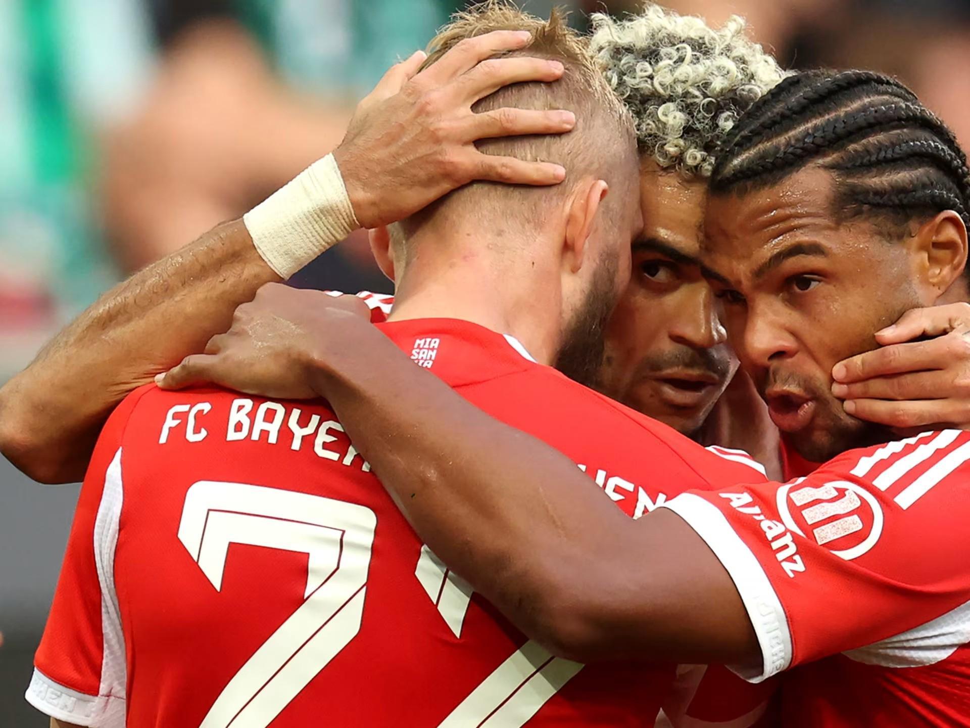 世界杯分组-拜仁本赛季德甲下半场进了42球，其他球队总进球数最多38球